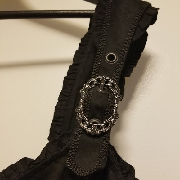 Lip Service - Black Gothic Dress 2XL - Picture 3 of 6